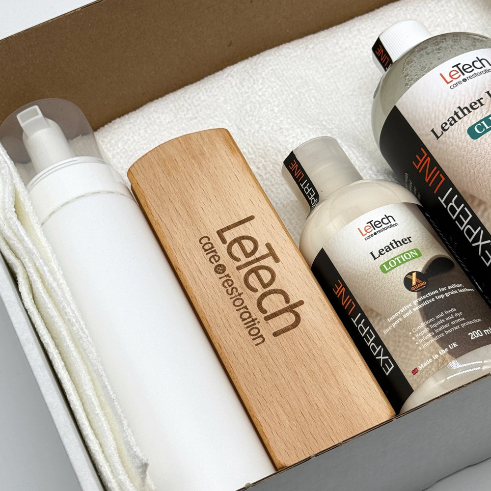 Kit for leather care LeTech Leather Care Kit Advanced