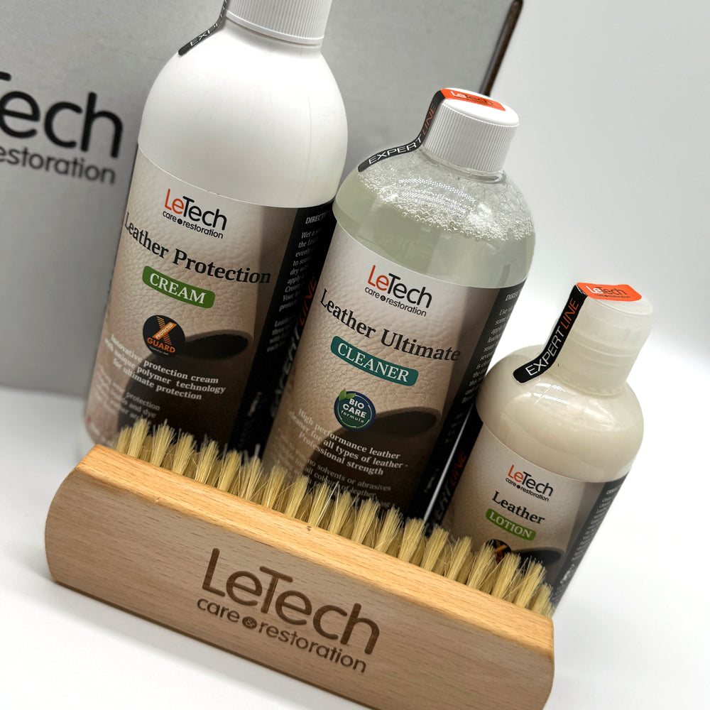 Kit for leather care LeTech Leather Care Kit Advanced