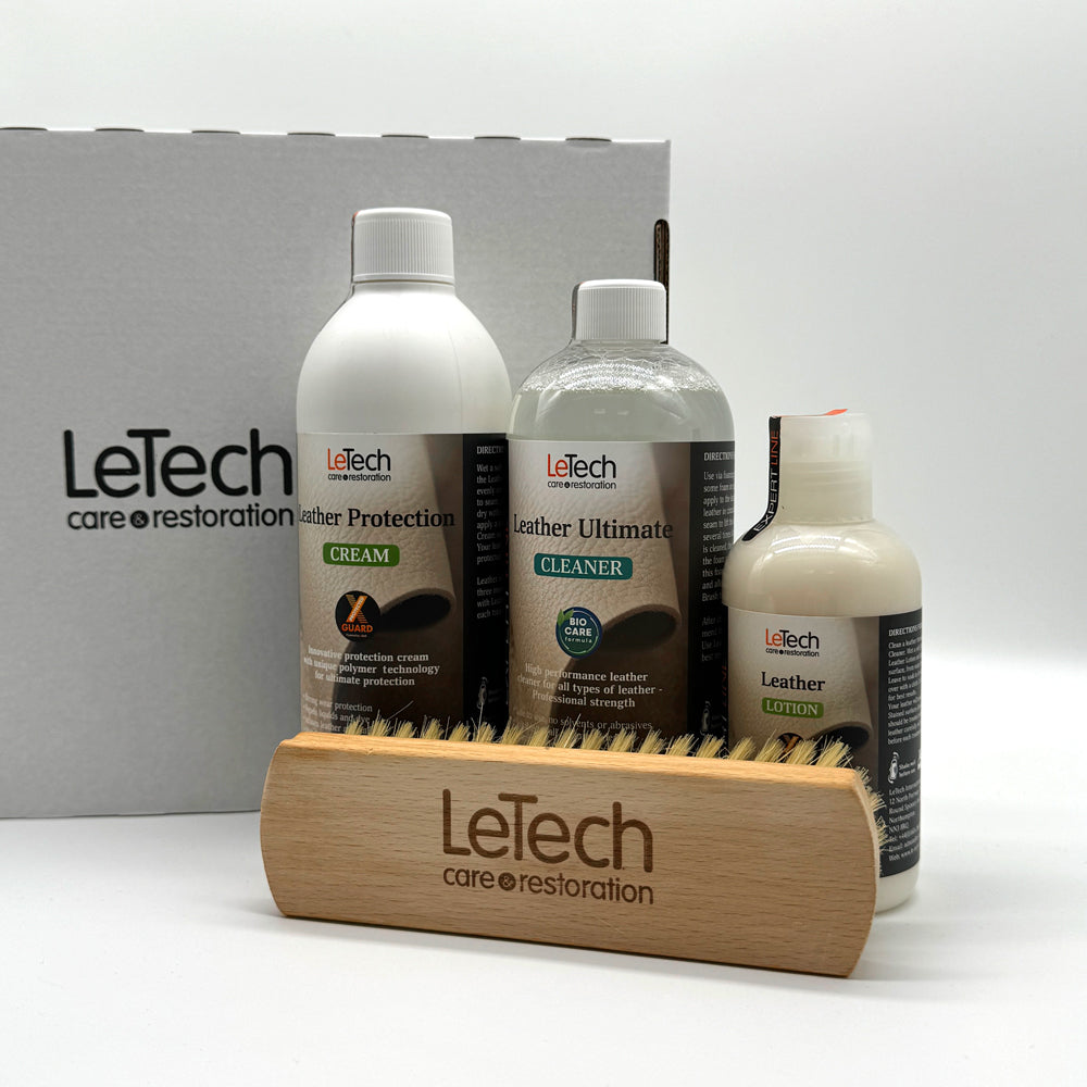 Kit for leather care LeTech Leather Care Kit Advanced
