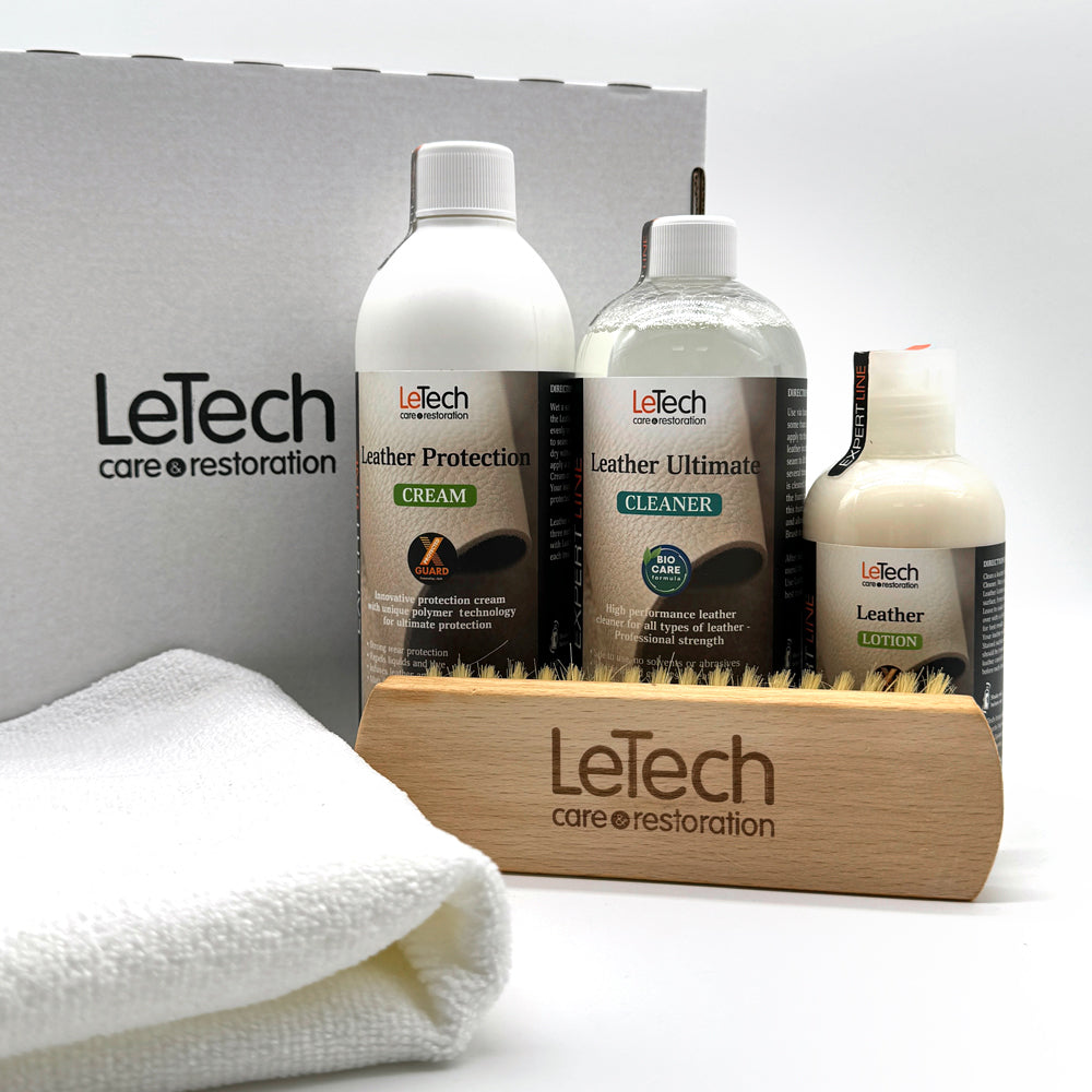 Kit for leather care LeTech Leather Care Kit Advanced
