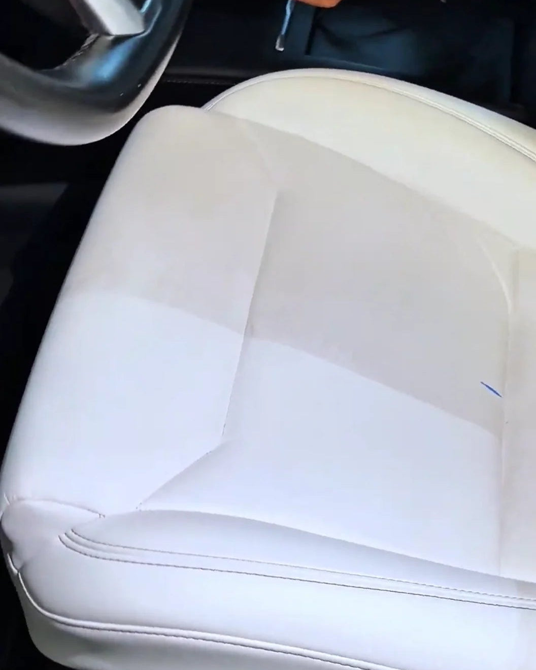 KrytexPower Car Leather Cleaner Kit – Clean & Condition Set for Auto Interior