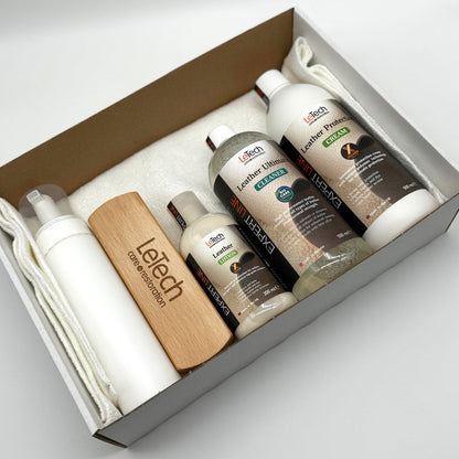 Kit for leather care LeTech Leather Care Kit Advanced