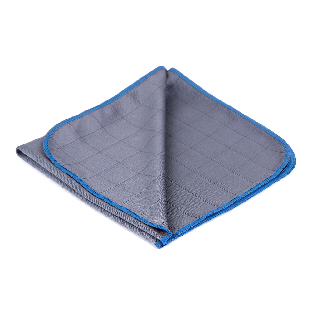 Microfiber Net Glass 380 blue 40×40cm - LeTech