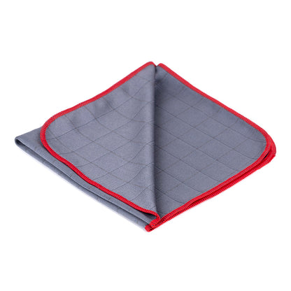 Microfiber Net Glass 380 red 40×40cm - LeTech