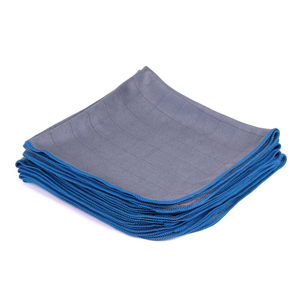 Microfiber Net Glass 380 blue 40×40cm - LeTech