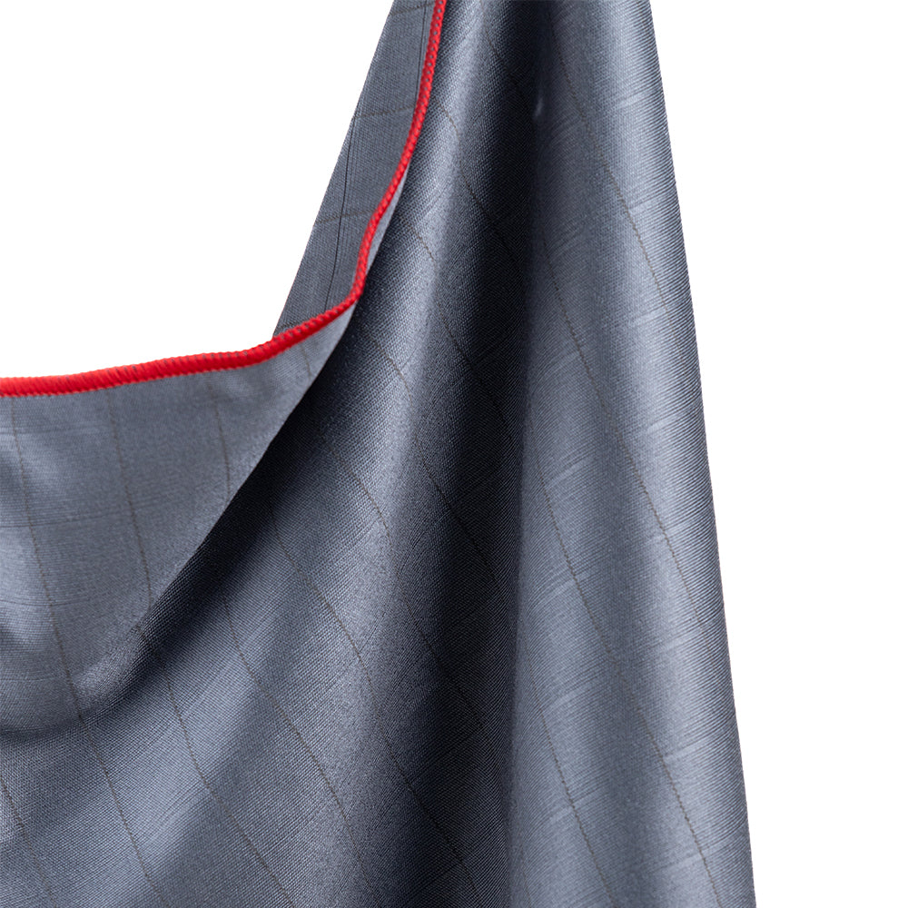Microfiber Net Glass 380 red 40×40cm - LeTech