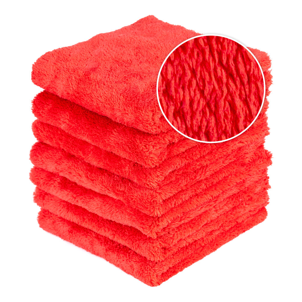 Microfiber Superior 350 red 40×40cm - LeTech