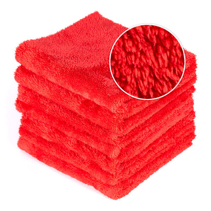 Microfiber Superior 500 red 40x40cm - LeTech