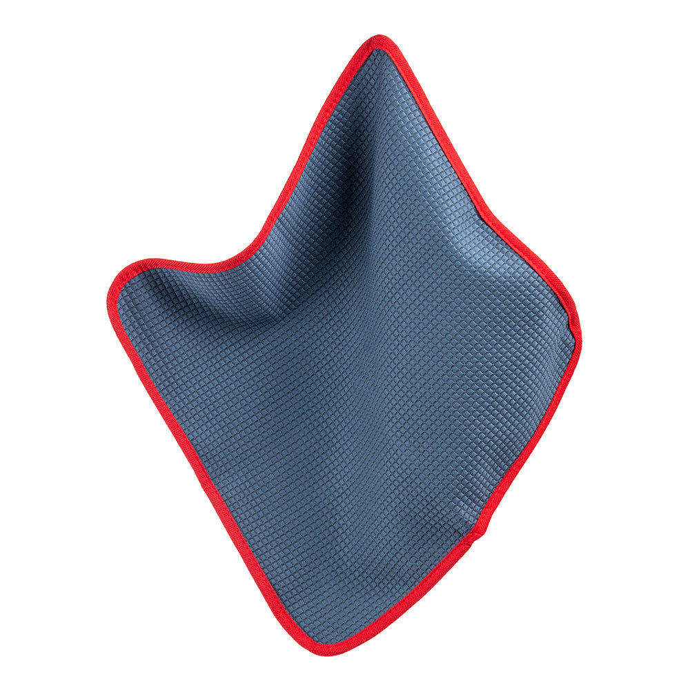 Microfiber Waffle Glass 440 gray/red 40×40cm - LeTech