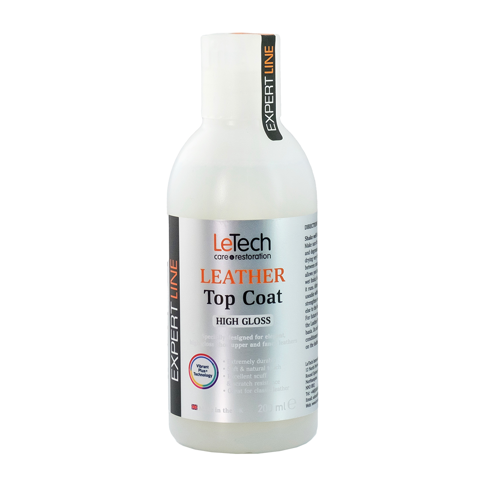 Leather Top Coat High Gloss - LeTech